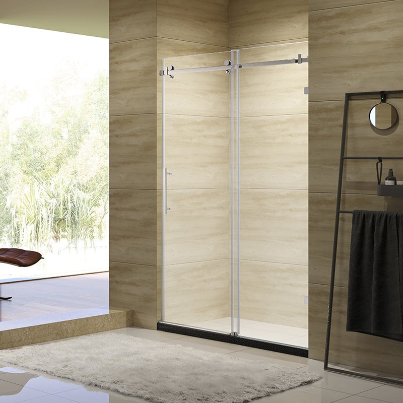 Single Sliding Frameless Shower Door